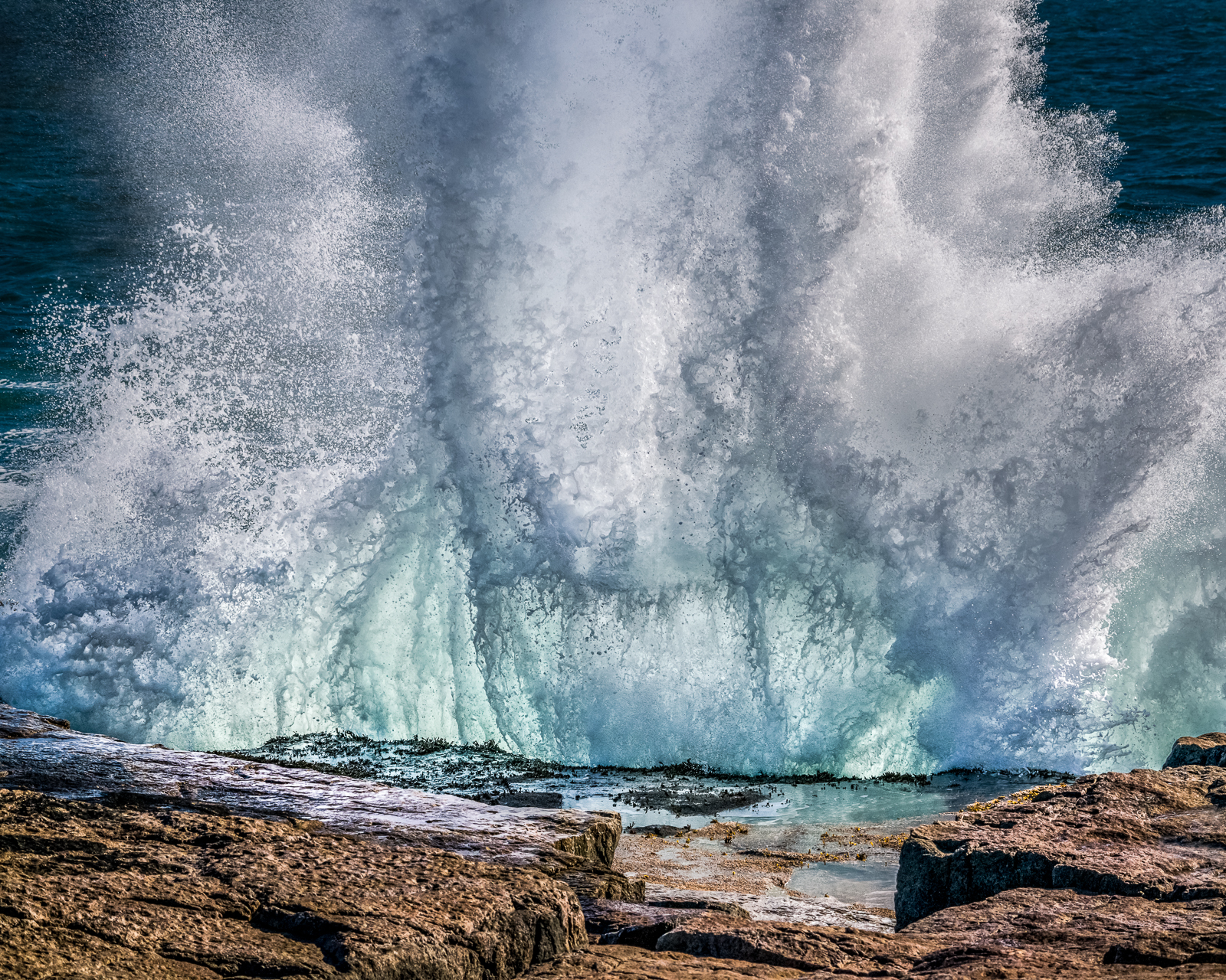 Crashing Wave — Schoodic Point, Acadia NP, ME © jj raia