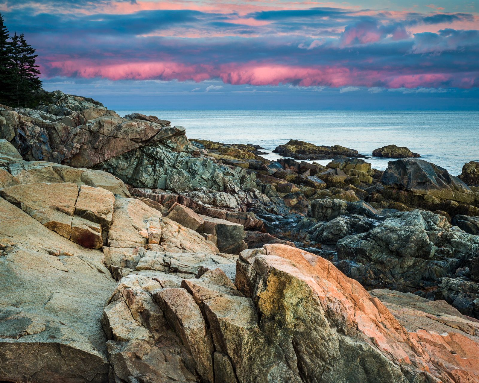 Sunset Light at Otter Point — Acadia NP, ME  © jj raia